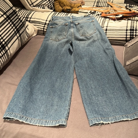 C/E by current/Elliott super wide leg jeans size 26 - Picture 2 of 3